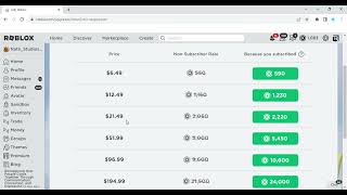 Roblox Changed Their Robux Prices?
