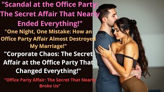 Cheating at the Office Party: Secret Affair That Almost Ruined My Marriage | Reddit Confession