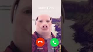 John Pork is calling… #shorts #meme #funny #short