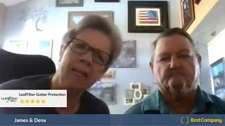 LeafFilter Customer Testimonial - James & Dena - NM