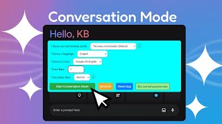 Google Gemini Voice Conversation Mode on Desktop