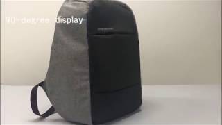 kingslong Anti Theft Backpack with USB port