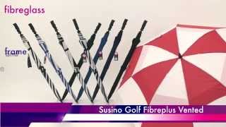 Susino Golf Fibre Plus Vented Promotional Umbrella