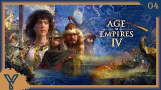 Age of Empires 4 Gameplay en Español - Campaña Los Normandos - Parte 4 - Sin comentarios