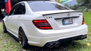 OSTATNIE CHWILE Z V8 PRZEPISY NAS WYKOŃCZĄ MERCEDES C63 AMG