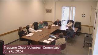 Treasure Chest Volunteer Committee Meeting June 6, 2024