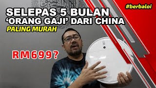 REVIEW SELEPAS 5 BULAN: ROBOT VACUUM MOP XIAOMI MIJIA 1C