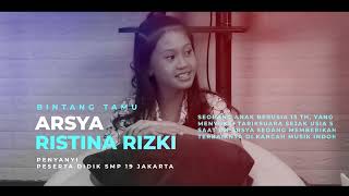 Jakarta Pagi-pagi bersama  Arsya Ristina Rizki