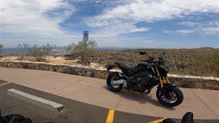 ESTREANDO A YAMAHA MT-09 SP NO KARTÓDROMO AO AR LIVRE DE SOUTH MOUNTAIN, ARIZONA