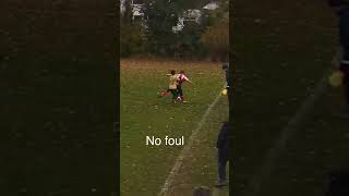 No Foul #soccer #sundayleague #americanfootball #goals #football #kidsfootballhighlights