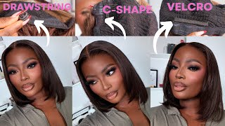 THE EASIEST WIG EVER! NO STRESS, 100% GLUELESS WIG | PRE-EVERYTHING BOB WIG FT OMGHERHAIR