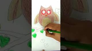 Draw owl 🦉