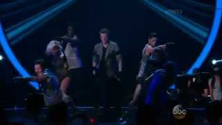 Nick Carter & Sharna Burgess - '' Backstreet '' Freestyle