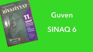 Guven sinaq 6. Guven 11 ci sinif 2023.Buraxilis