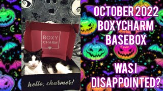 OCTOBER 2022 BOXYCHARM BASEBOX ♡ WAS I DISAPPOINTED?