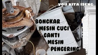 GANTI DINAMO PENGERING MESIN CUCI