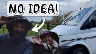 STEALTH CAMPING UK- We Were Nervous! First Night In Our Off Grid Camper van!