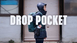 NEW! Shimoda Drop Pocket / Convenience For Accessories, Lenses, Small Cameras, Food and Drinks