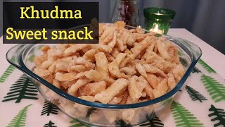 Khudma // Odisha Famous Sweet snack // Quick and easy to make store months