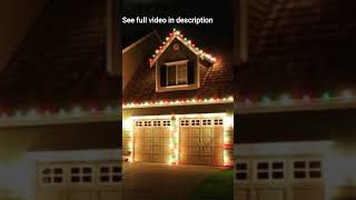 🎄CHRISTMAS LIGHTS DECORATION IDEAS #christmasdecor #diychristmas🎄