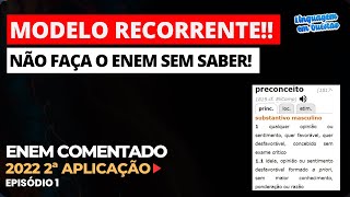 Verbete “preconceito” (ENEM 2022, 2ª aplicação, azul, 27 | episódio 1)