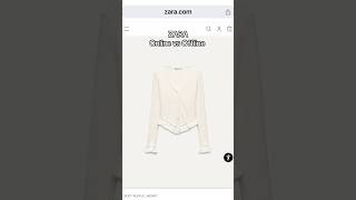 SOFT RUFFLE JACKET Zara #zarafallcollection #onlinevsoffline #outfitideas