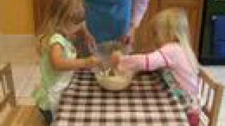 Kids and Cooking - Making Chocolate Chip Muffins