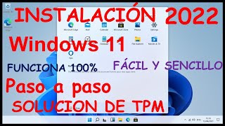 ✅💥🔥 ✅💥🔥 Instalar  WINDOWS 11 PROFESIONAL en VMware Workstation Pro 2022 | 2 LINKS DE 100%  SOLUCIÓN