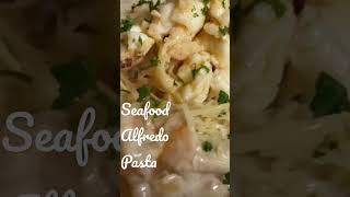 The Easiest Seafood Alfredo Pasta