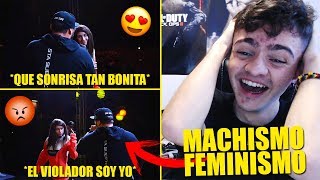 SARA SOCAS vs RAPDER *FEMINISMO vs MACHISMO* LA POLÉMICA DEL AÑO + OPINIÓN