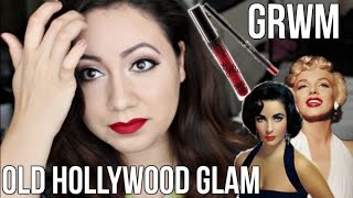 Old Hollywood Glam | GRWM ( ft. Kylie Jenner Lip Kit)