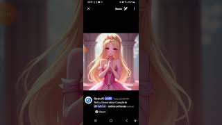 Create AI anime princess part3