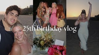 25th birthday vlog 🍰💞 backyard hibachi, la date night, cooking at home, influencer events + more...