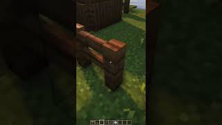 Minecraft: Rabbit Cage 🐰 | #shorts #minecraft #gaming