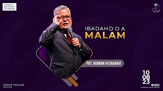 Ibadah Doa Malam - Gereja Bethany Nginden - Pdt. Ridwan Hutabarat