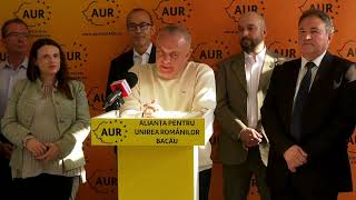 A.U.R  BACĂU | CONFERINȚĂ DE PRESĂ - 04.04.2024