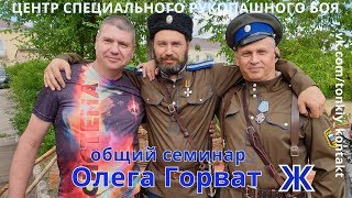 Общий семинар Олега Горват часть Ж