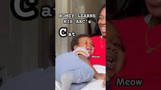 LEARN YOUR ABC’s with my 15 MONTH OLD| #babyboy