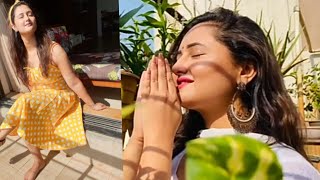 RASHMI DESAI SHARED SURYA NAMASKAR VIDEO, WATCH