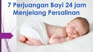 7 Perjuangan Bayi Dalam 24 jam Menjelang Persalinan