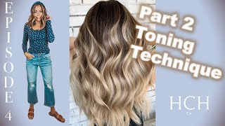 HIGH CONTRAST BALAYAGE OMBRE TECHNIQUE: Episode 4, Part 2