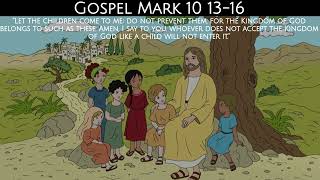 Reflection for Children | Gospel Mark 10 13-16  |  25 May 2024