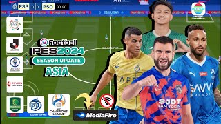 RILIS!! PES ASIA 2024 PPSSPP FULL TRANSFER, KITS, AFC,& GRAPICH HD