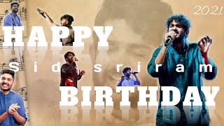 Sid sriram birthday whatsapp status||2021||Sriram sarvesh Edits