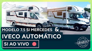 MOTORHOME SANTO INÁCIO 7.5 SI MERCEDES - AGORA TAMBÉM IVECO AUTOMÁTICO