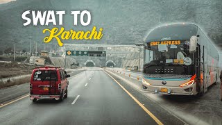 Travel from Swat to Karachi