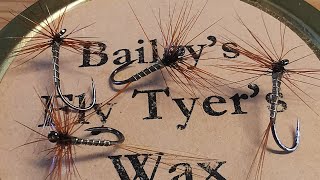 Greenwell spider dry fly