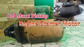 Old Max Pickup Engine Starter Motor || Bolero Starter Motor (Self)