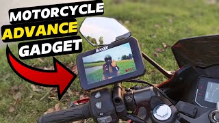 LIVE FHD DASH CAM, SMART CARPLAY SCREEN, FOR ANY MOTORCYCLE | AooCCi C5 pro | AJR7 - [Moto mystique]