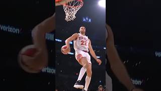 Larry Nance Jr recreate his dad’s dunk #shorts